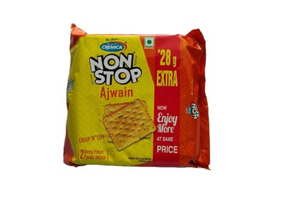 Nonstop Biscuit Ajwain Cremica Brand 128g pack