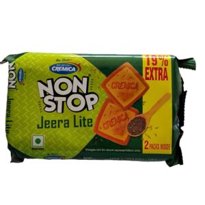 Non stop biscuit jeera Cremica Brand 140g pack