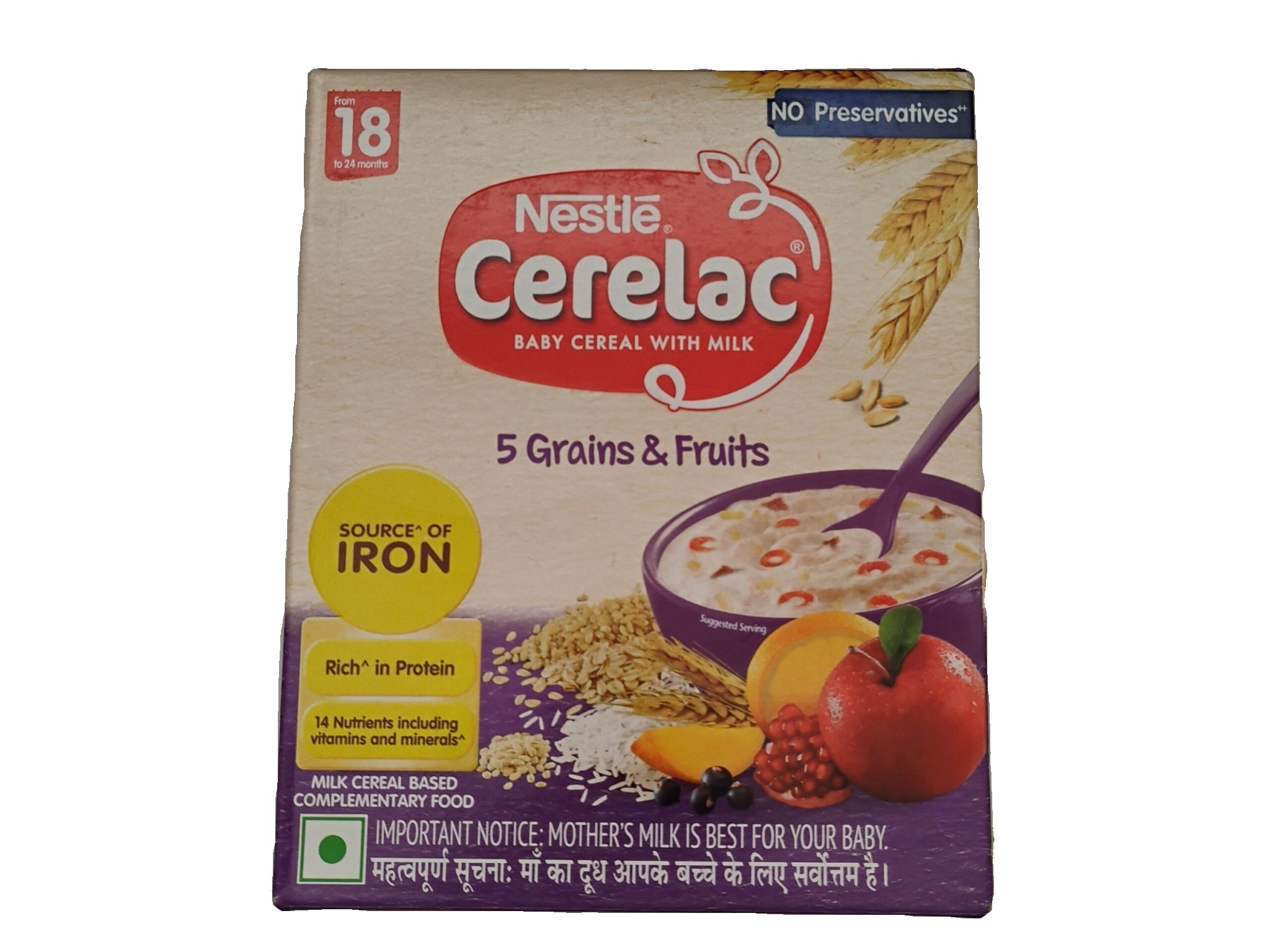 Cerelac- 18 ( Baby Cereal with Milk)