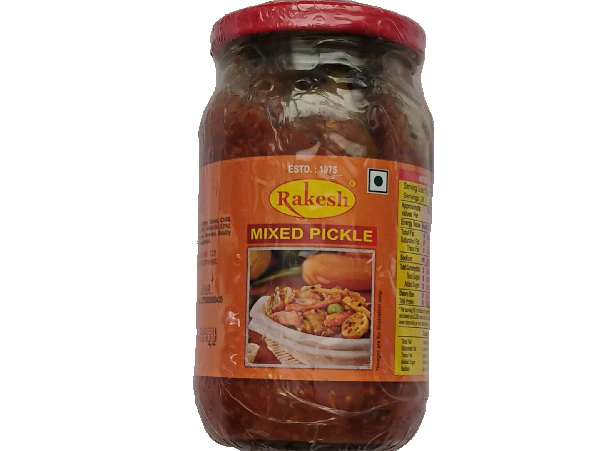 Green chilli Pickle  Aam ka achar Rakesh brand 500g
