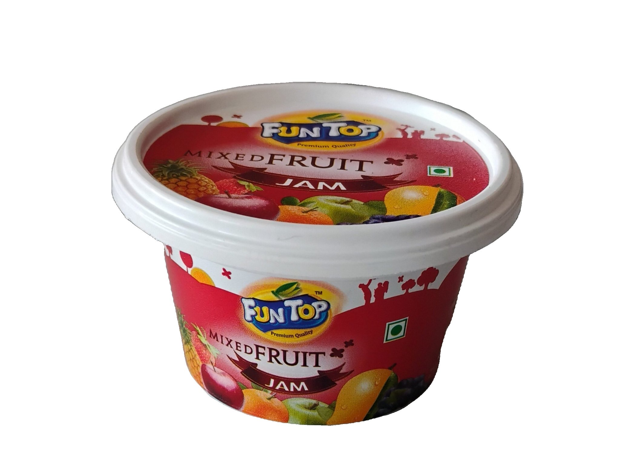 Jam Mixed Fruit 100g Pack Fun Top