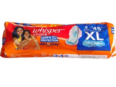 Whisper choice Sanitary Napkin 6 pads