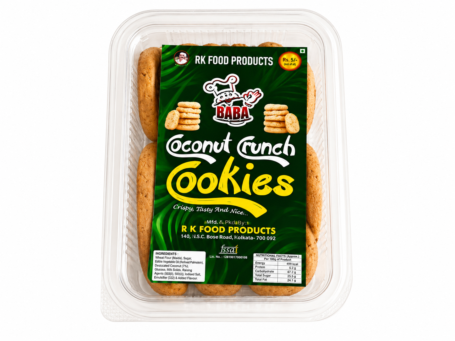 Cookies Biscuit 12 Pcs Pack